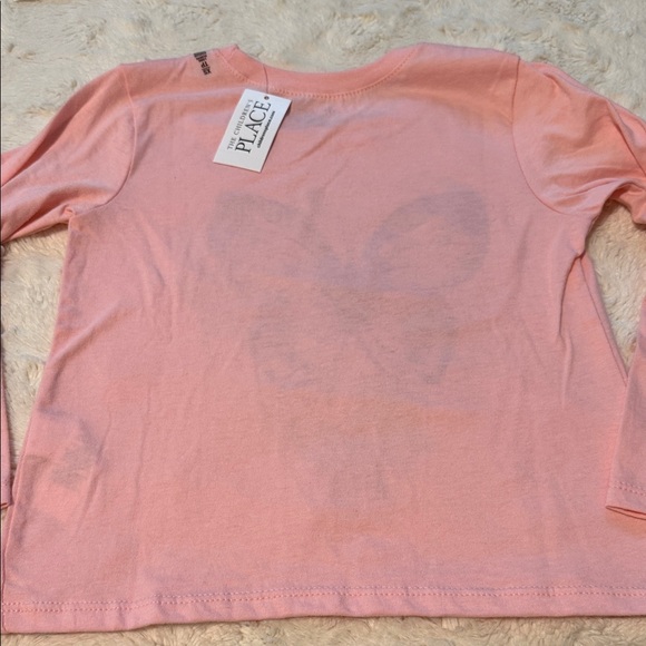 The Children's Place Pink and Blue Butterfly Long Sleeve Tee - Picture 4 of 4